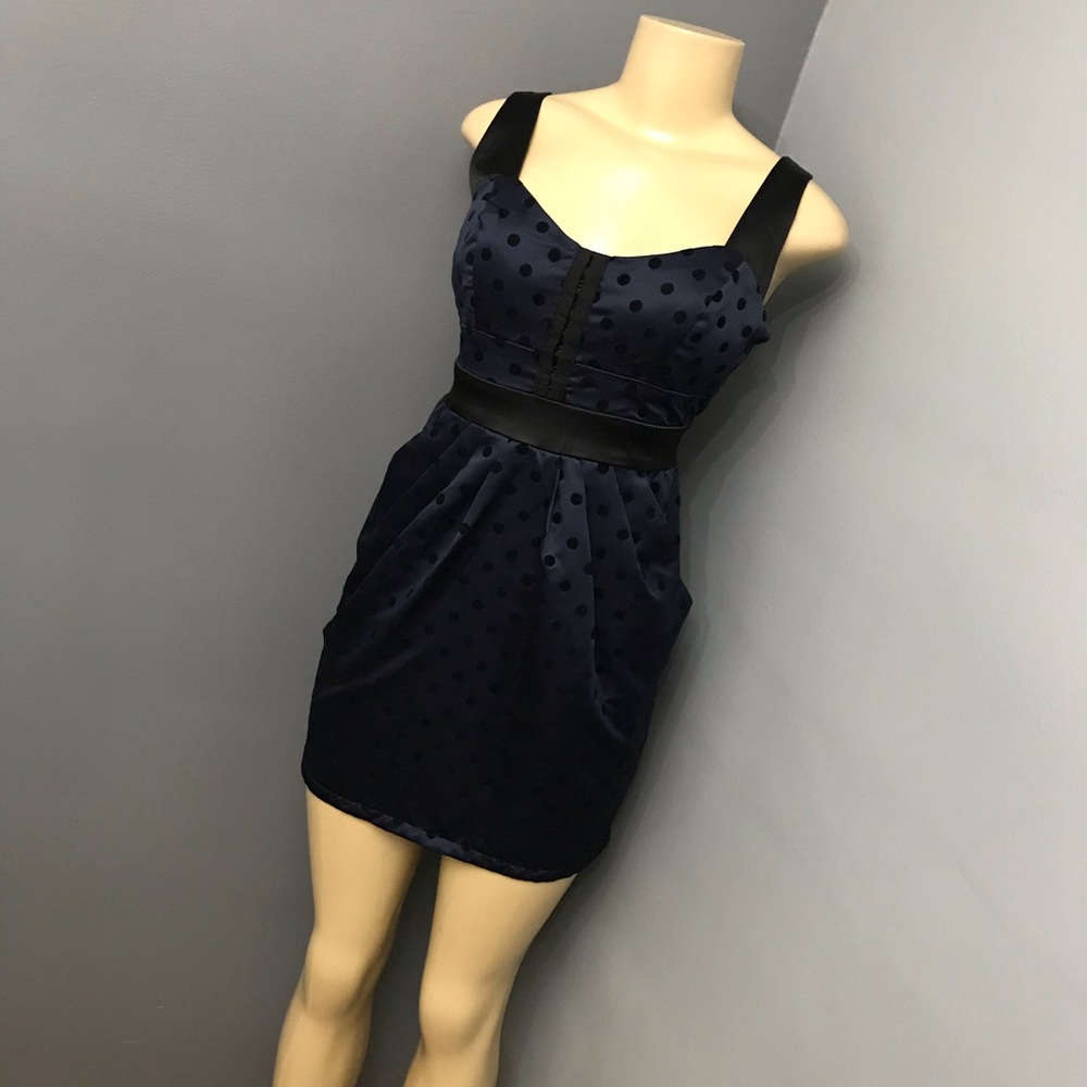 City triangles navy dress
